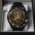 RC Lens 120th Anniversary Black Stainless Steel Watch - TANTN19306