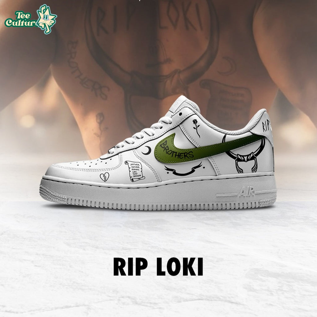 RIP Loki Encore Avengers AF1 Shoes