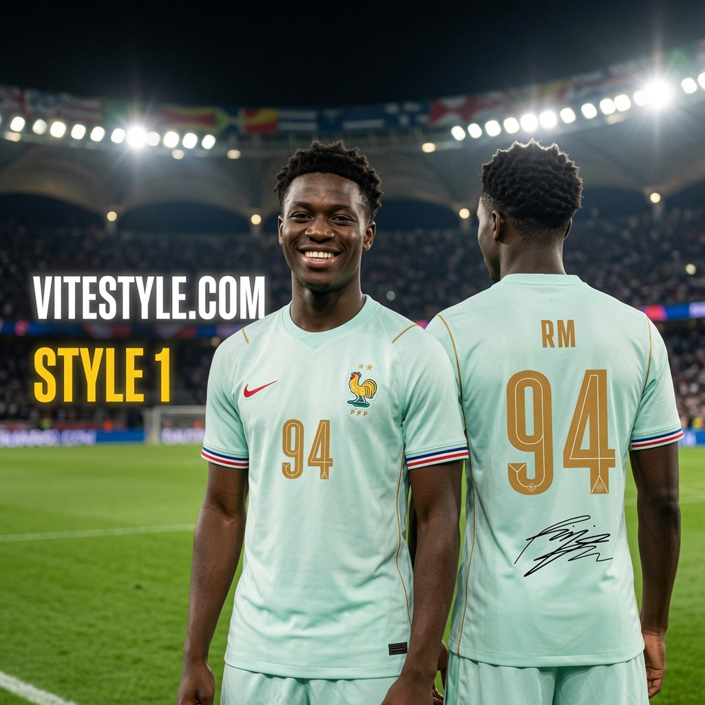 RM BTS France Football Team Jersey