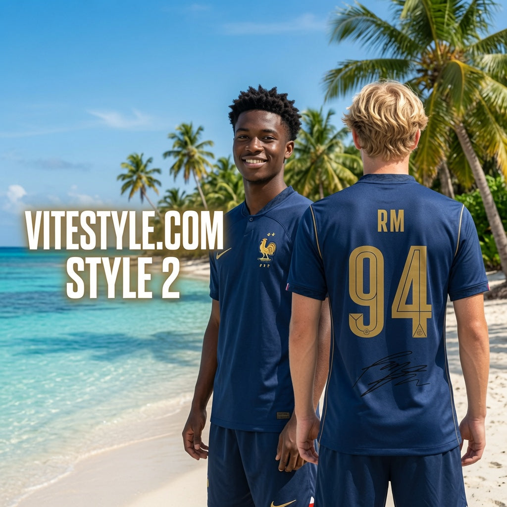 RM BTS France Football Team Jersey