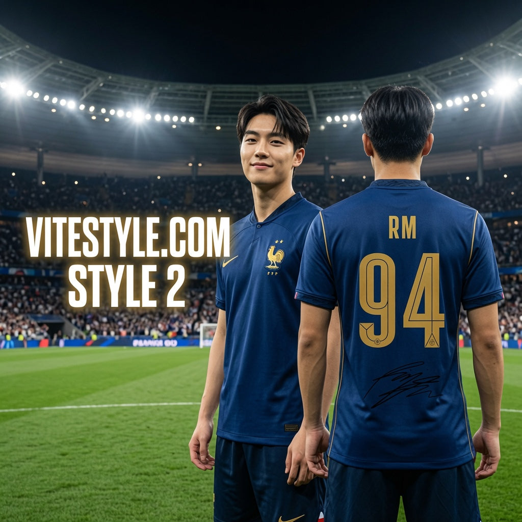 RM BTS France Football Team Jersey