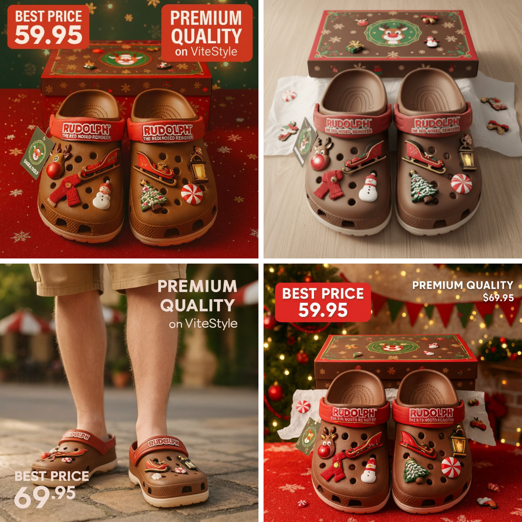 RUDOLPH Crocband Charms Crocs 2026