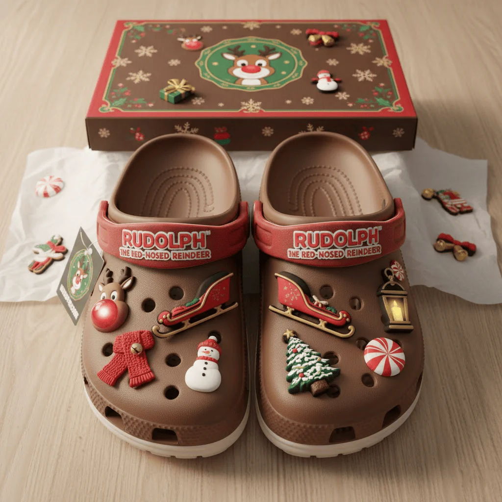 RUDOLPH Crocband Charms Crocs 2026