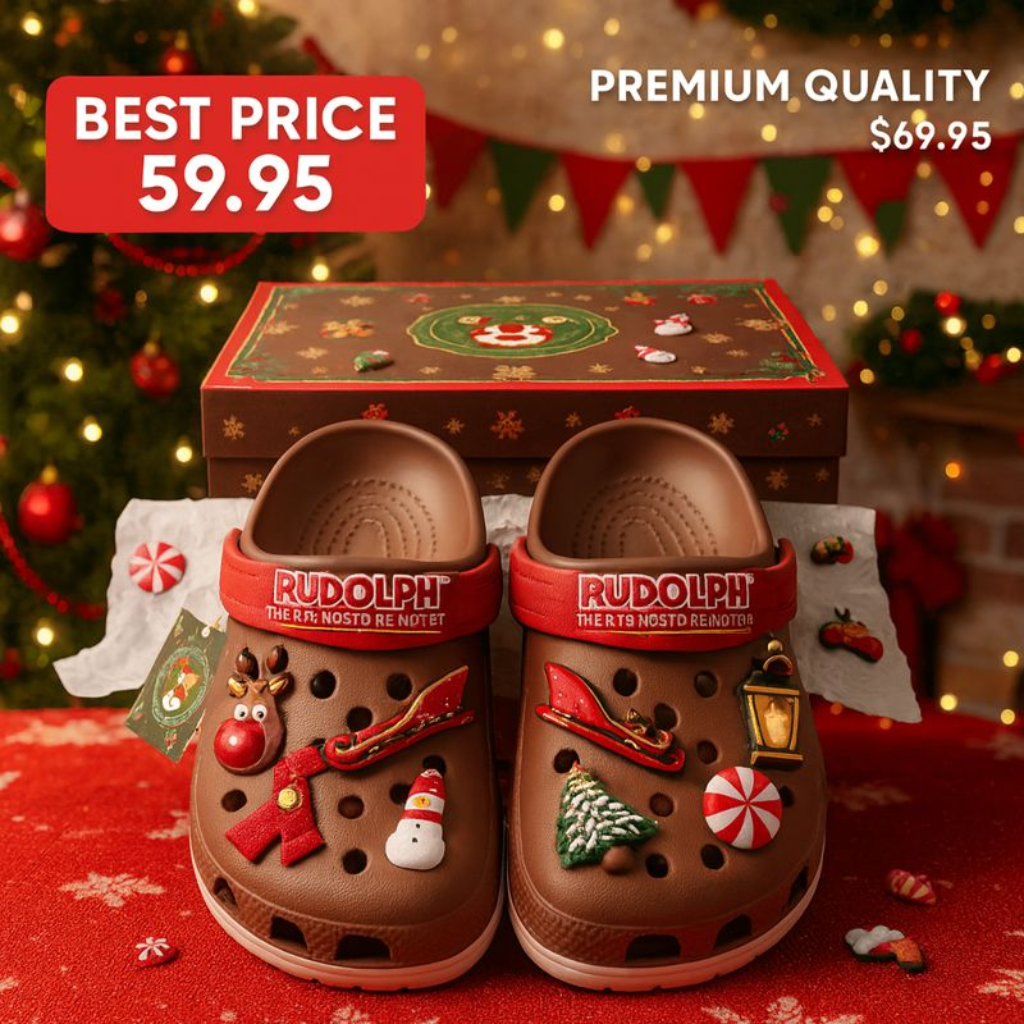 RUDOLPH Crocband Charms Crocs 2026