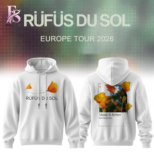 RUFUS DU SOL Inhale Exhale Tour Drop 2026 Hoodie