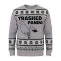 Raccoon Trashed Panda Ugly Christmas Sweater