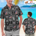 Raiders Hawaiian Shirt With Tropical Vibe And Palm Trees