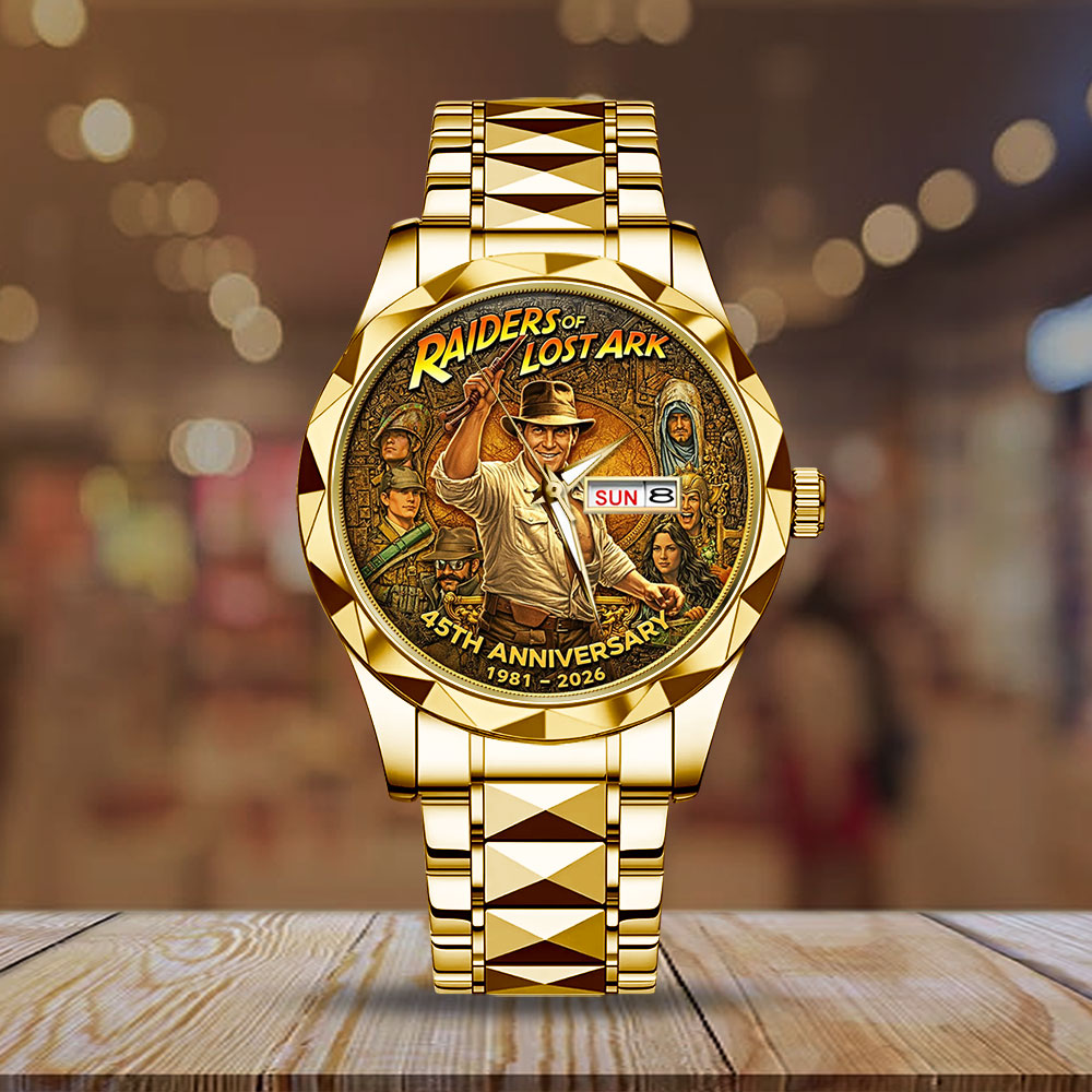Indiana Jones Raiders of the Lost Ark 45th Anniversary 2026 Alloy Luxury Quartz Watch - TMTHU3329