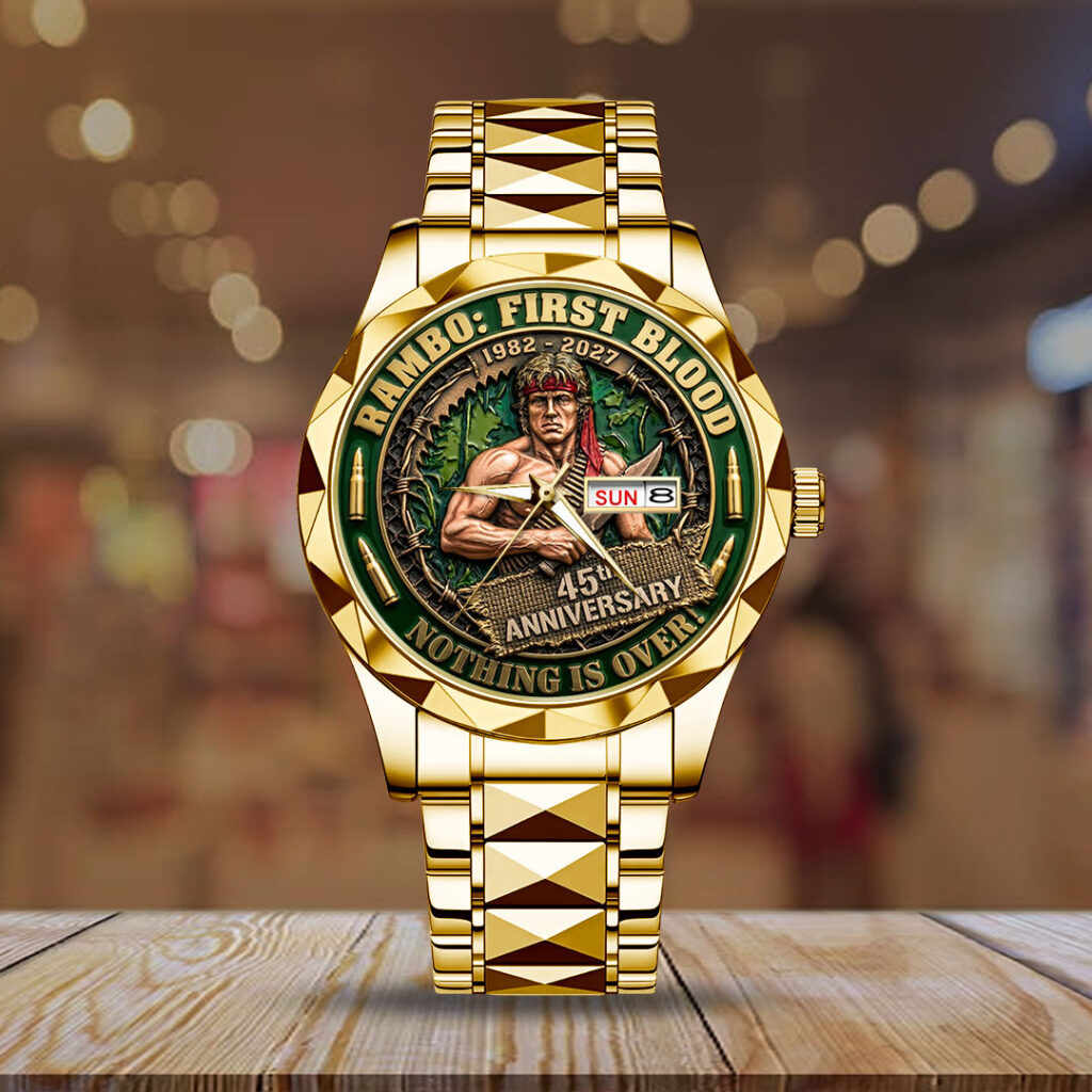 Rambo 45th Anniversary Alloy Luxury Quartz Watch - TANTN21598