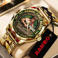 Rambo 45th Anniversary Alloy Luxury Quartz Watch - TANTN21598