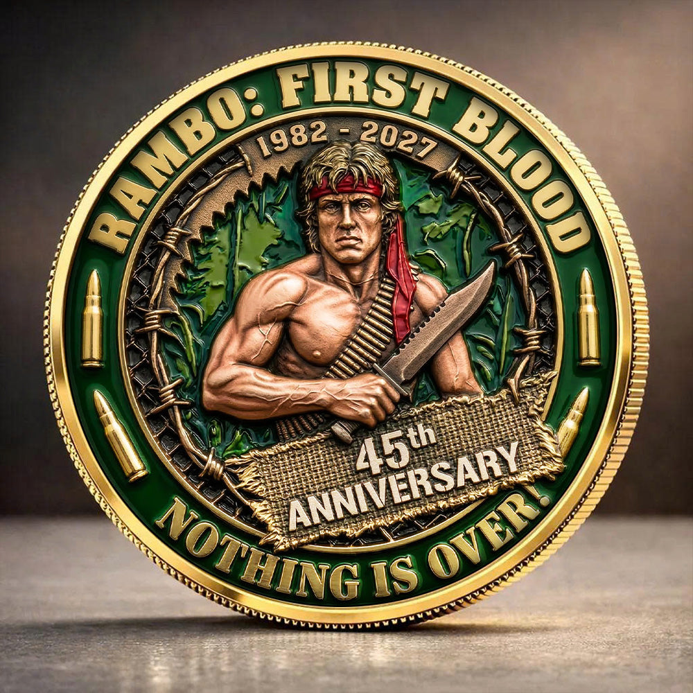 Rambo 45th Anniversary Commemorative Coin – TANTN21597