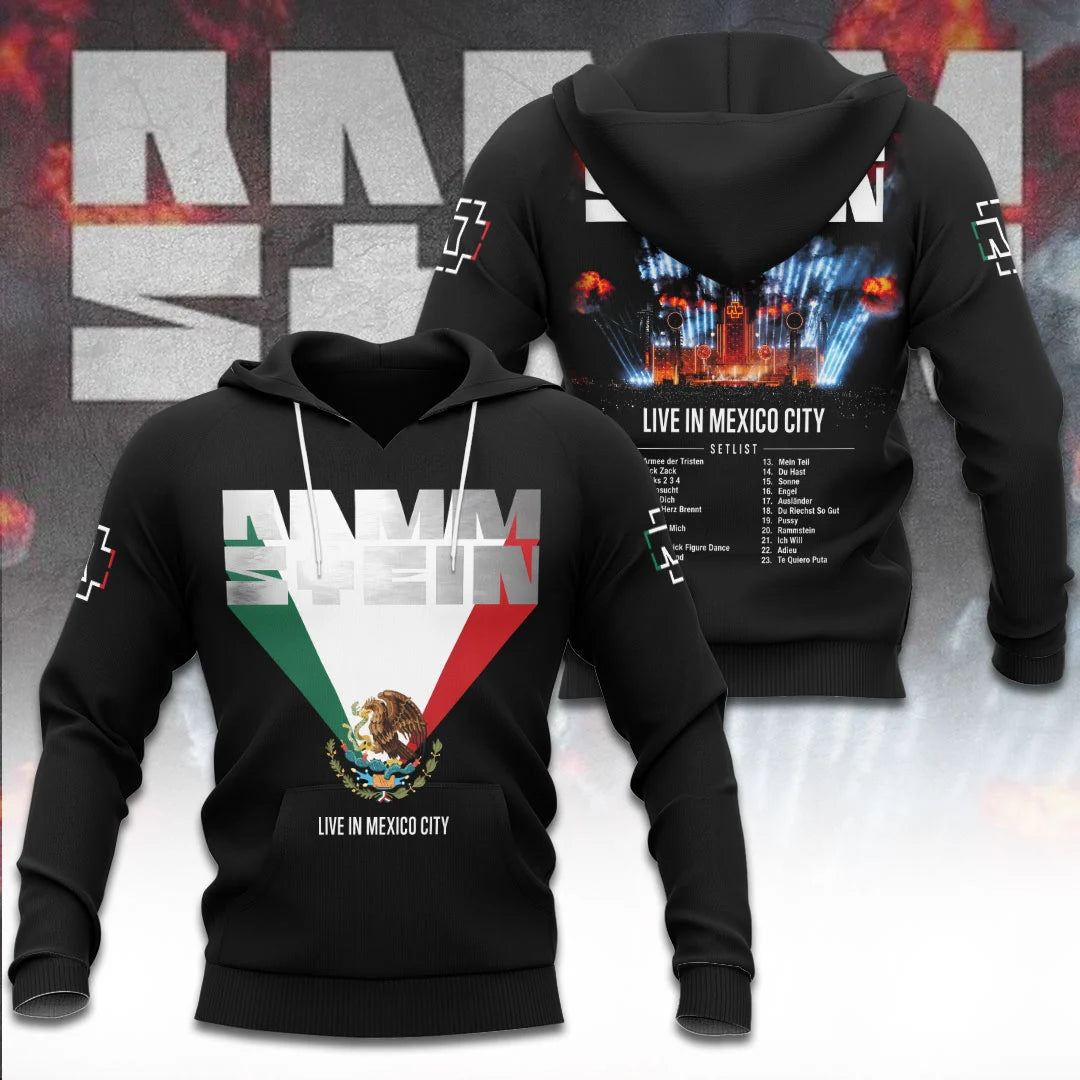 Rammstein Live In Mexico City 3D Apparel – TANTN25714