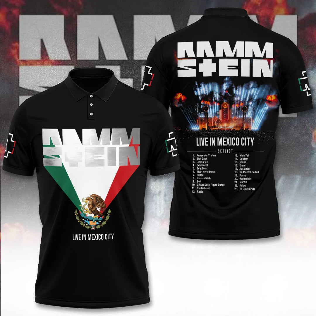 Rammstein Live In Mexico City 3D Apparel – TANTN25714