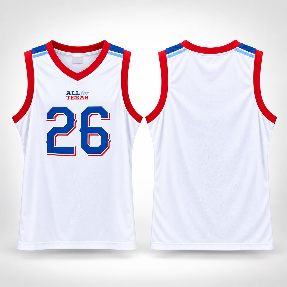Rangers All for Texas Basketball Jersey 2026 Giveaway