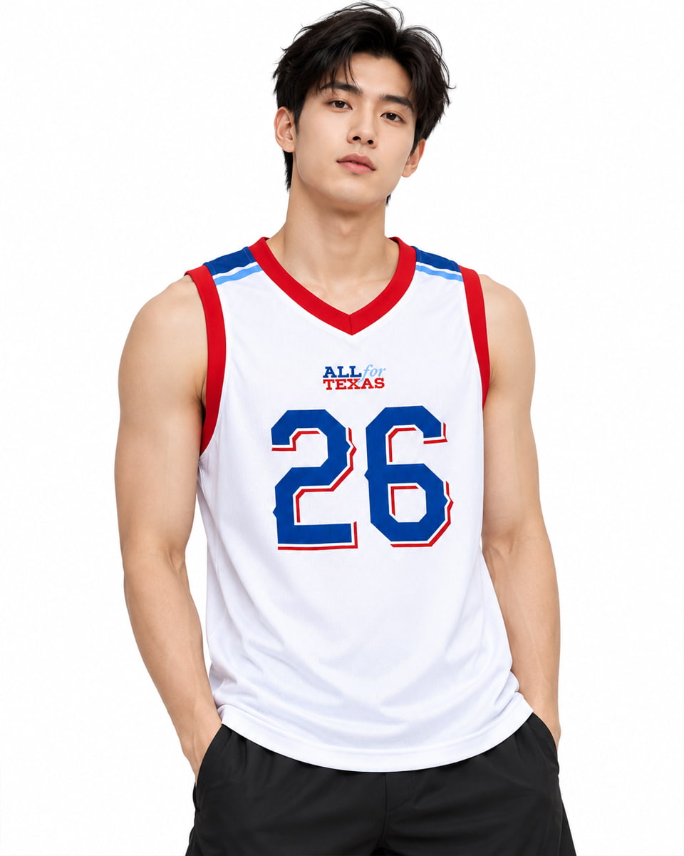 Rangers All for Texas Basketball Jersey 2026 Giveaway