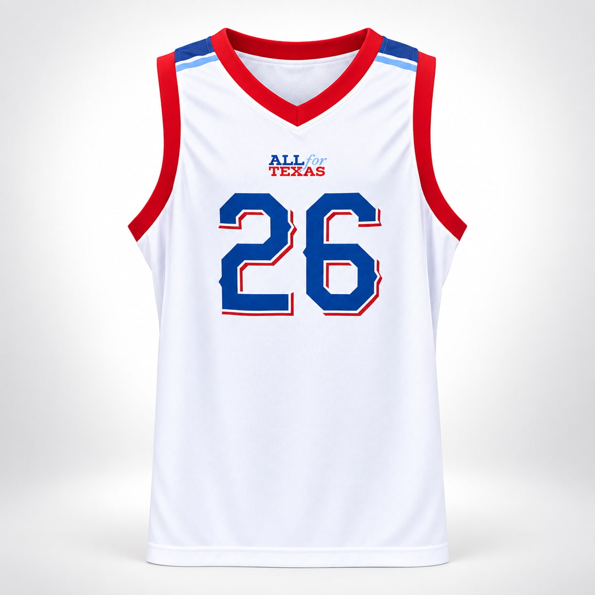 Rangers All for Texas Basketball Jersey 2026 Giveaway