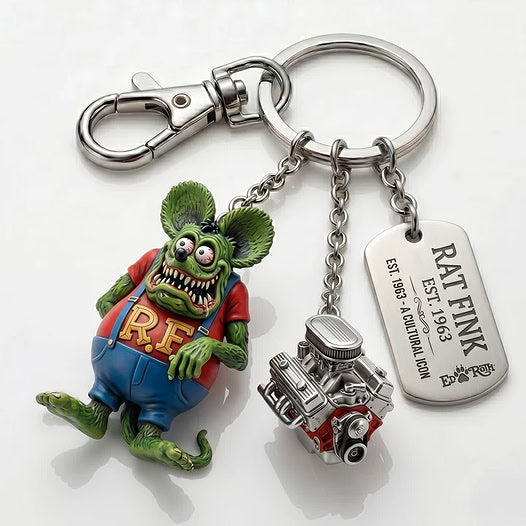 Rat Fink Limited Edition Collectible Keychain