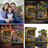 NEW Rat Fink Skull Road Outlaw Pop Figure Doll
