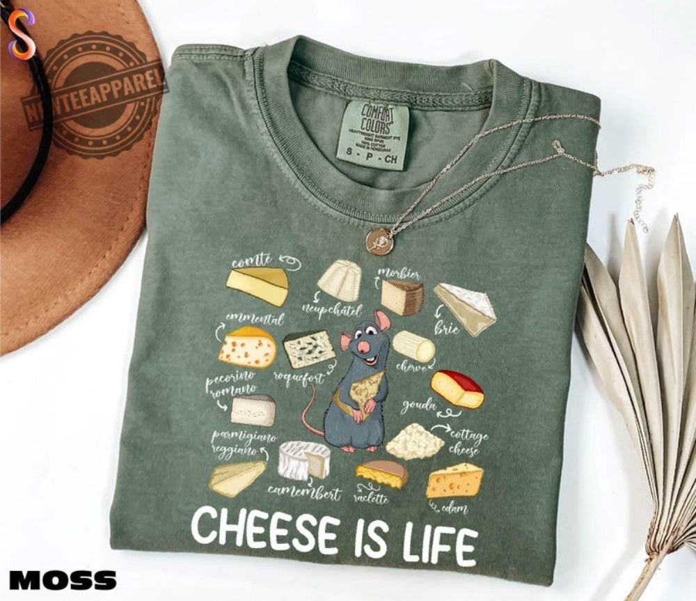 Ratatouille Cheese Is Life Shirt