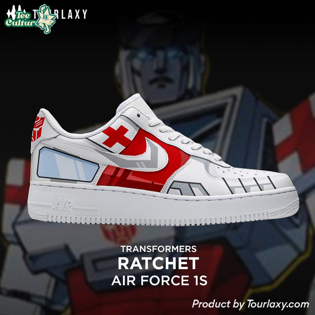 Ratchet Transformers AF1 Shoes