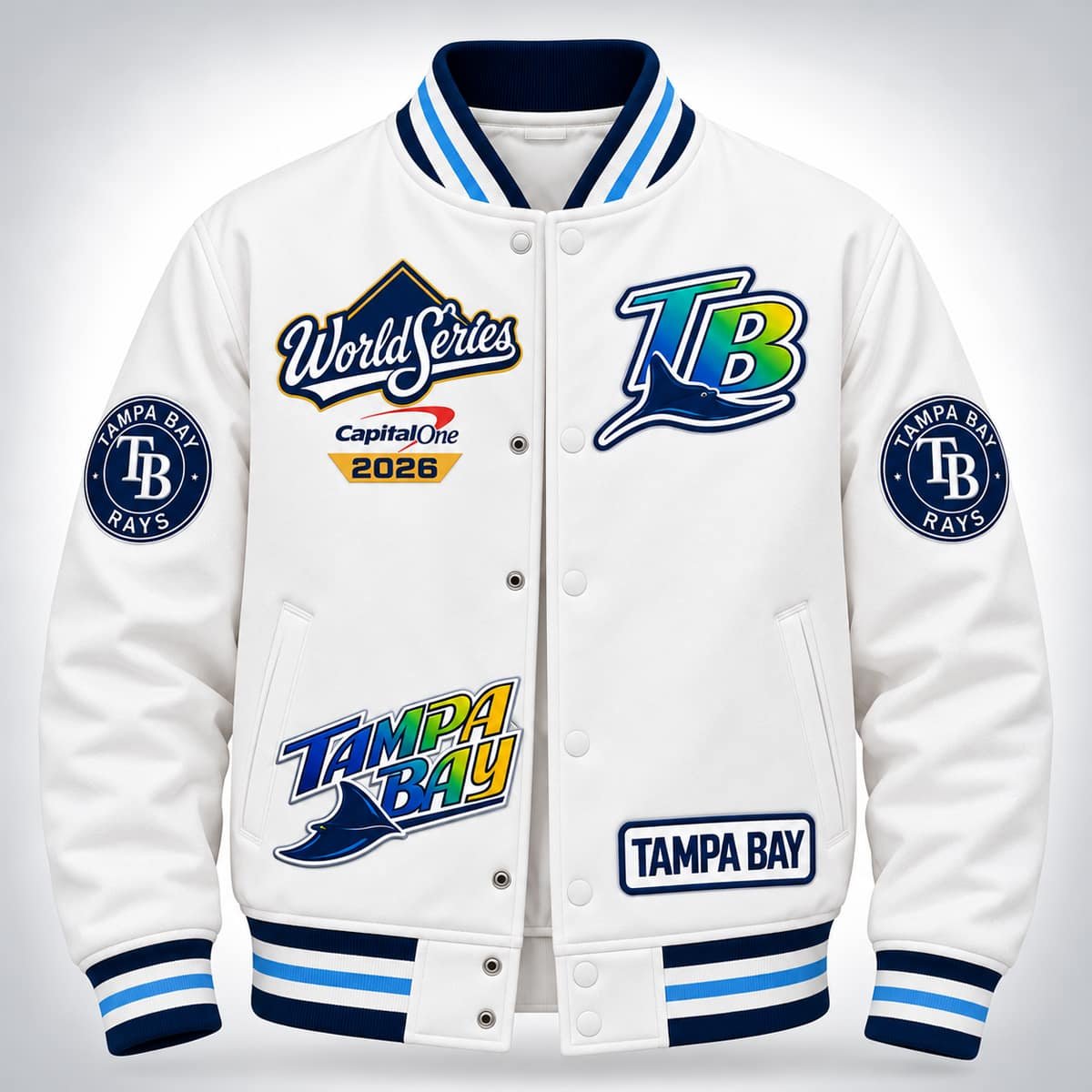 Rays World Series 2026 Baseball Jacket