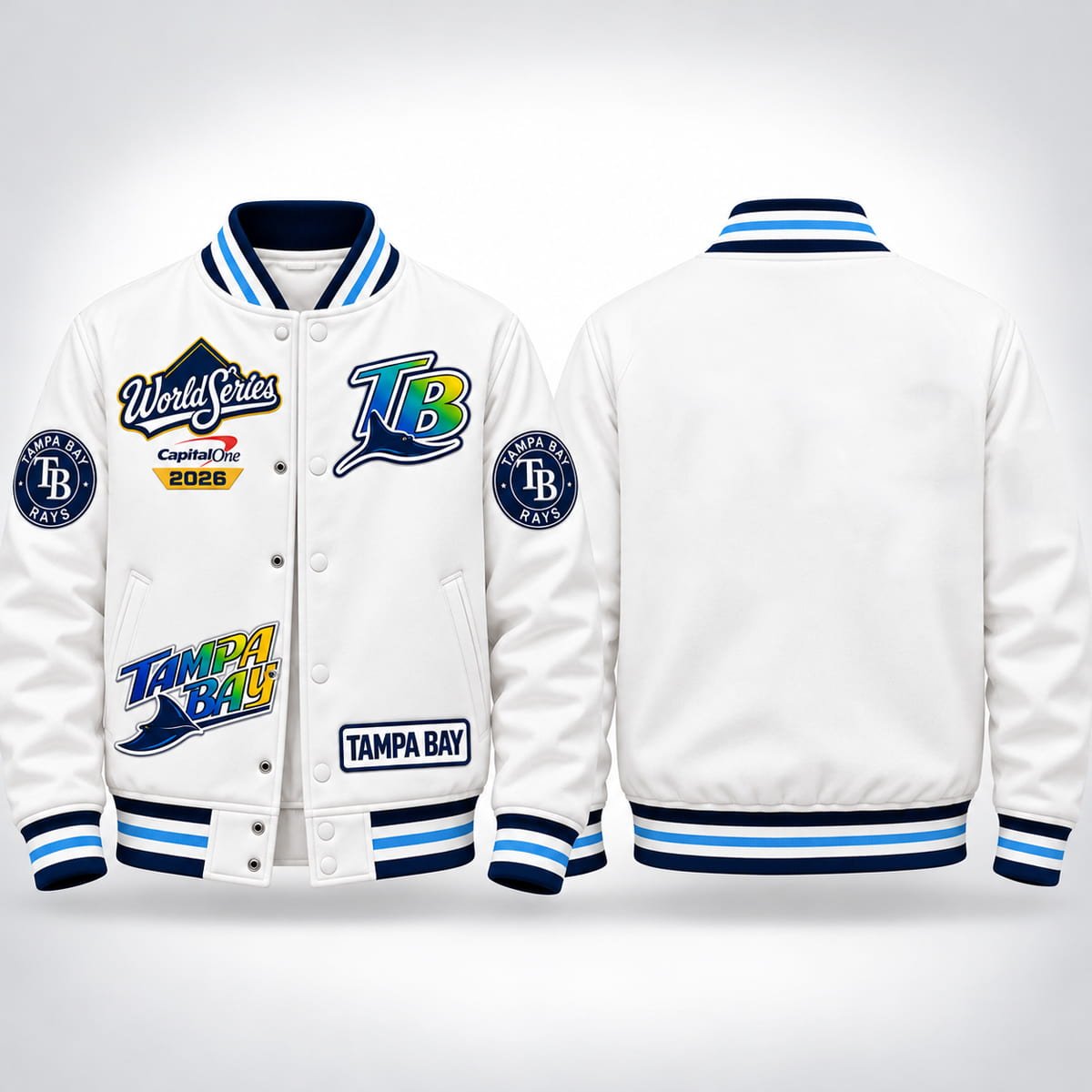 Rays World Series 2026 Baseball Jacket