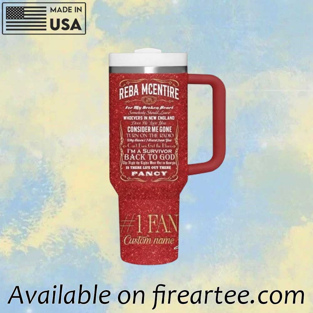 Reba Mcentire Personalized Tumbler 40Oz