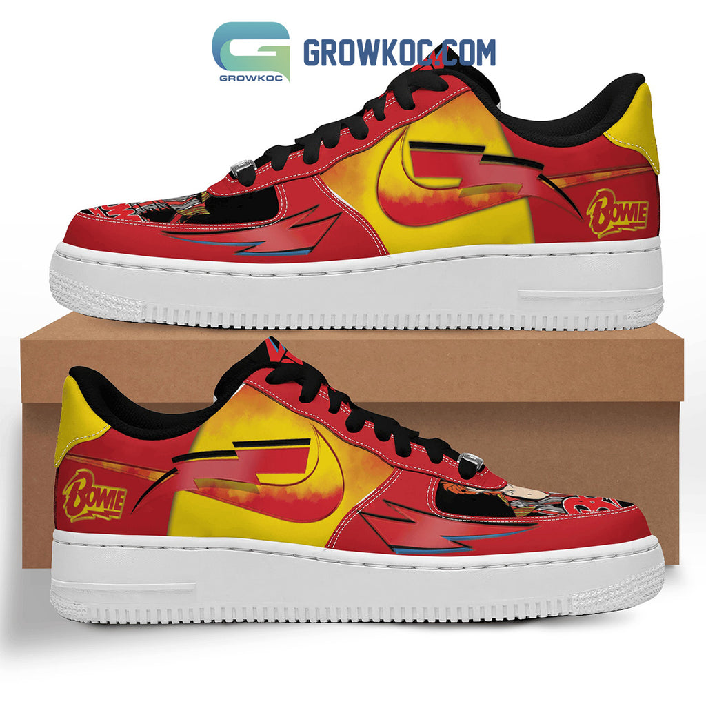 Rebel Rebel David Bowie Fan Air Force 1 Shoes