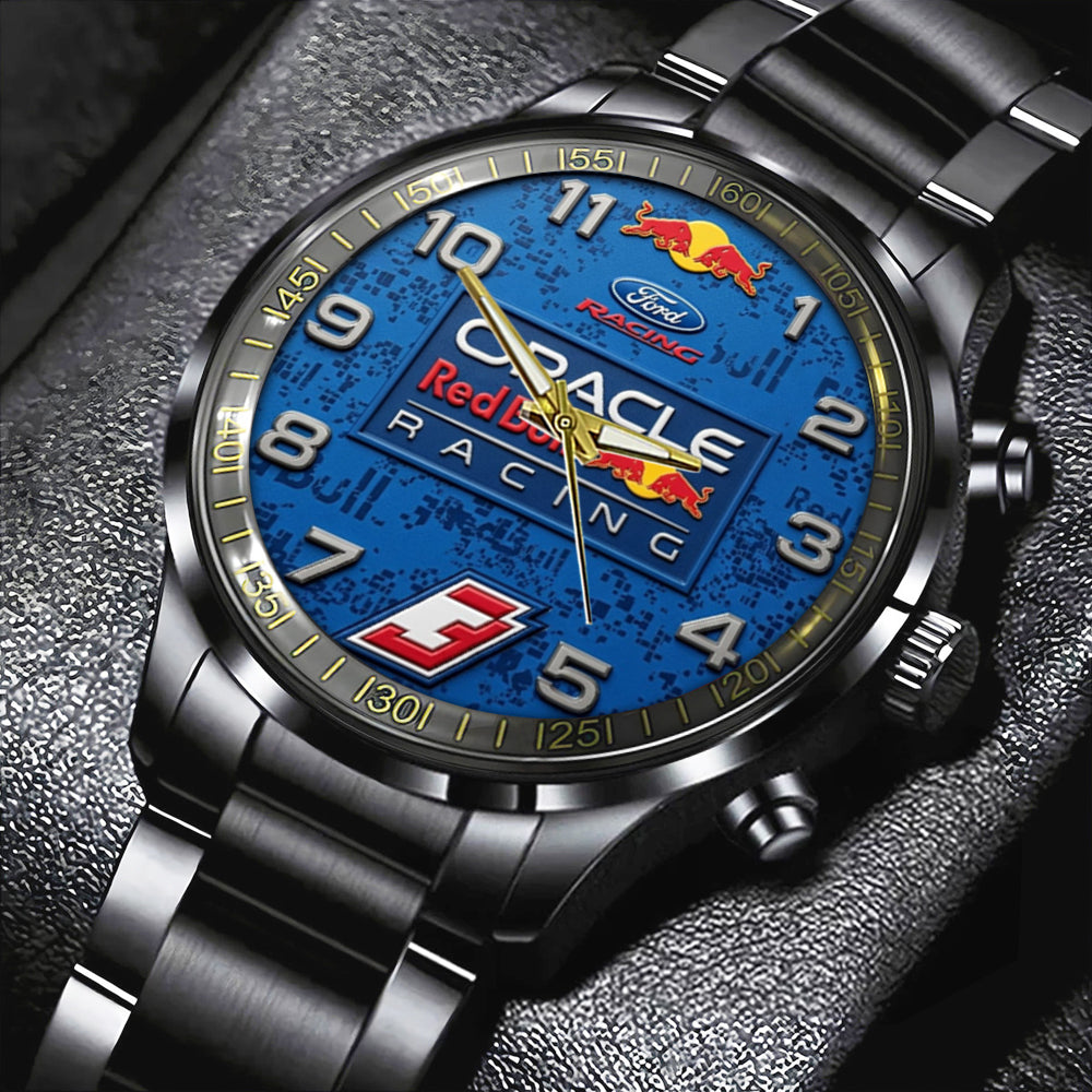 Red Bull Racing 2026 Black Stainless Steel Watch - TMTHU5954