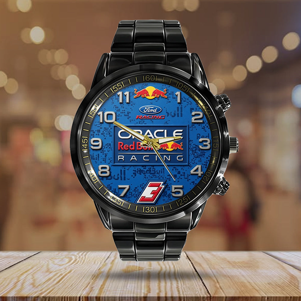 Red Bull Racing 2026 Black Stainless Steel Watch - TMTHU5954