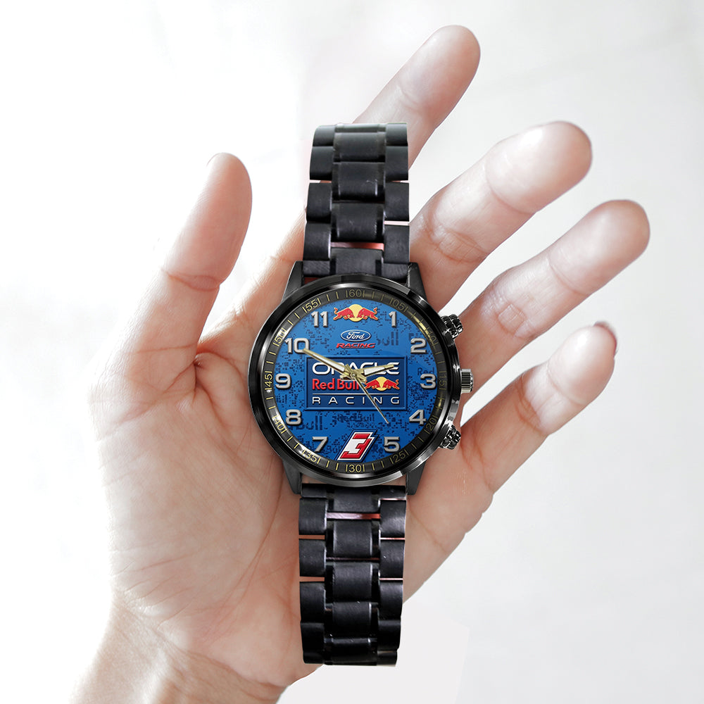 Red Bull Racing 2026 Black Stainless Steel Watch - TMTHU5954