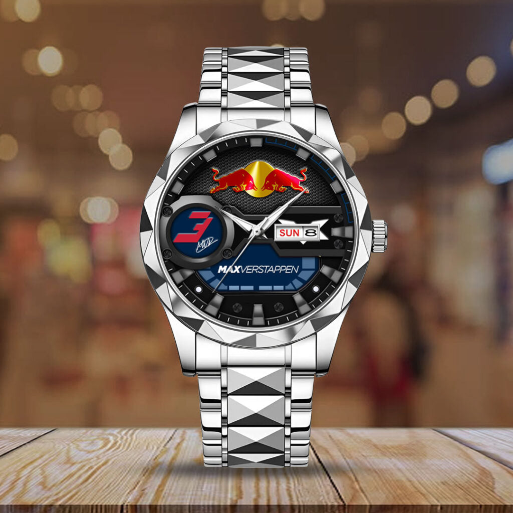 Red Bull Racing x Max Verstappen Alloy Luxury Quartz Watch - HOATT15474