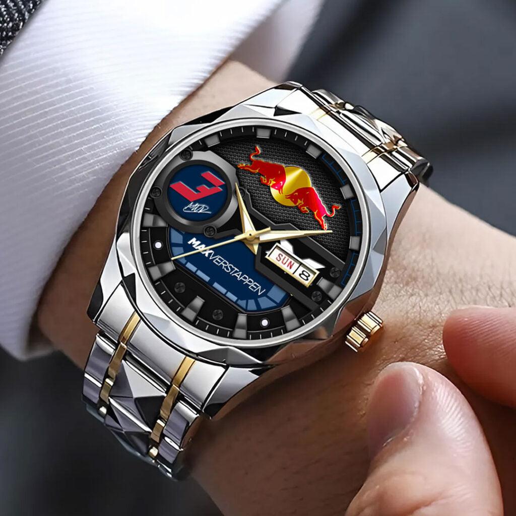 Red Bull Racing x Max Verstappen Alloy Luxury Quartz Watch - HOATT15474