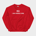 Red I Am Charlie Kirk Shirt