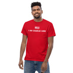 Red I Am Charlie Kirk Shirt