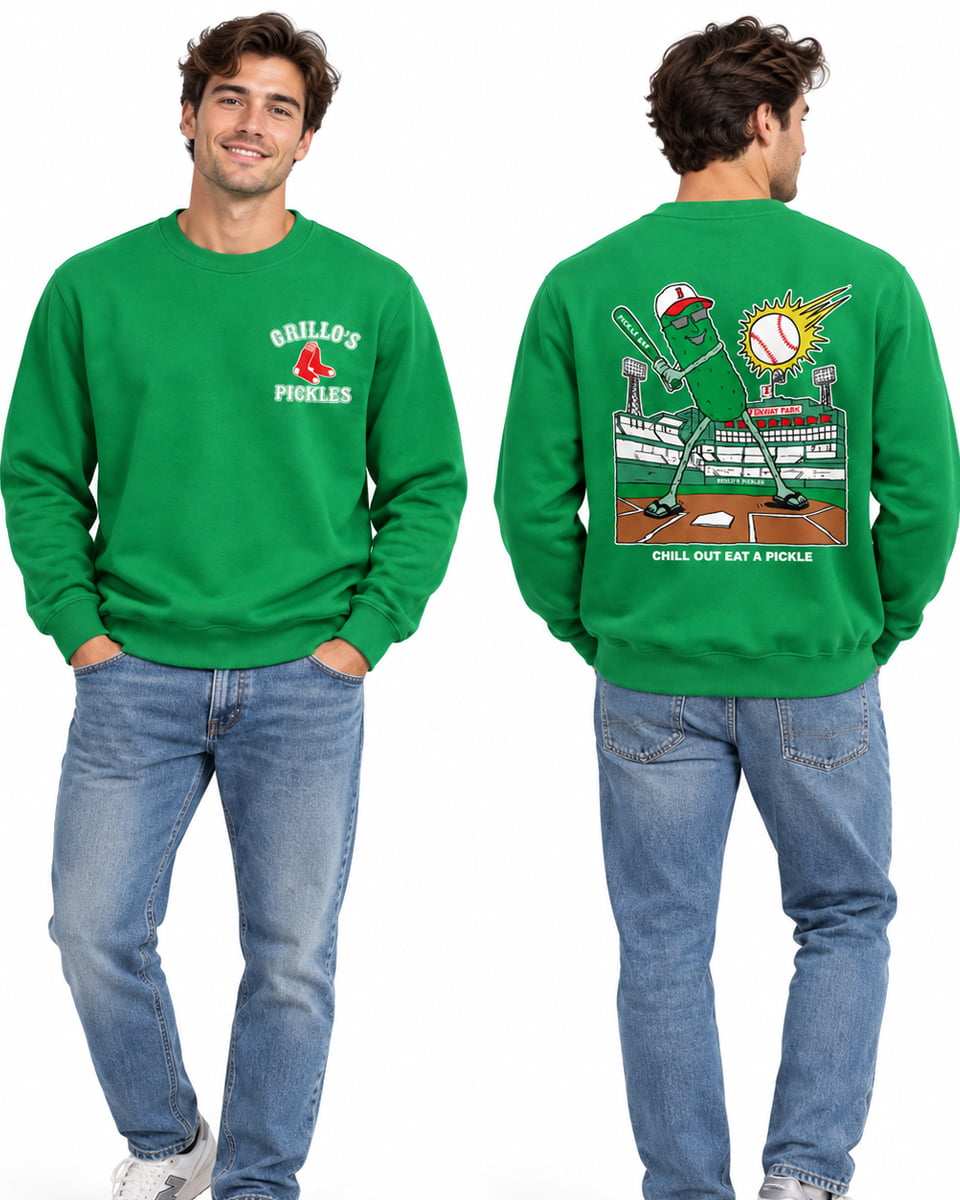 Red Sox Grillo’s Pickles Sweatshirt 2026 Giveaway