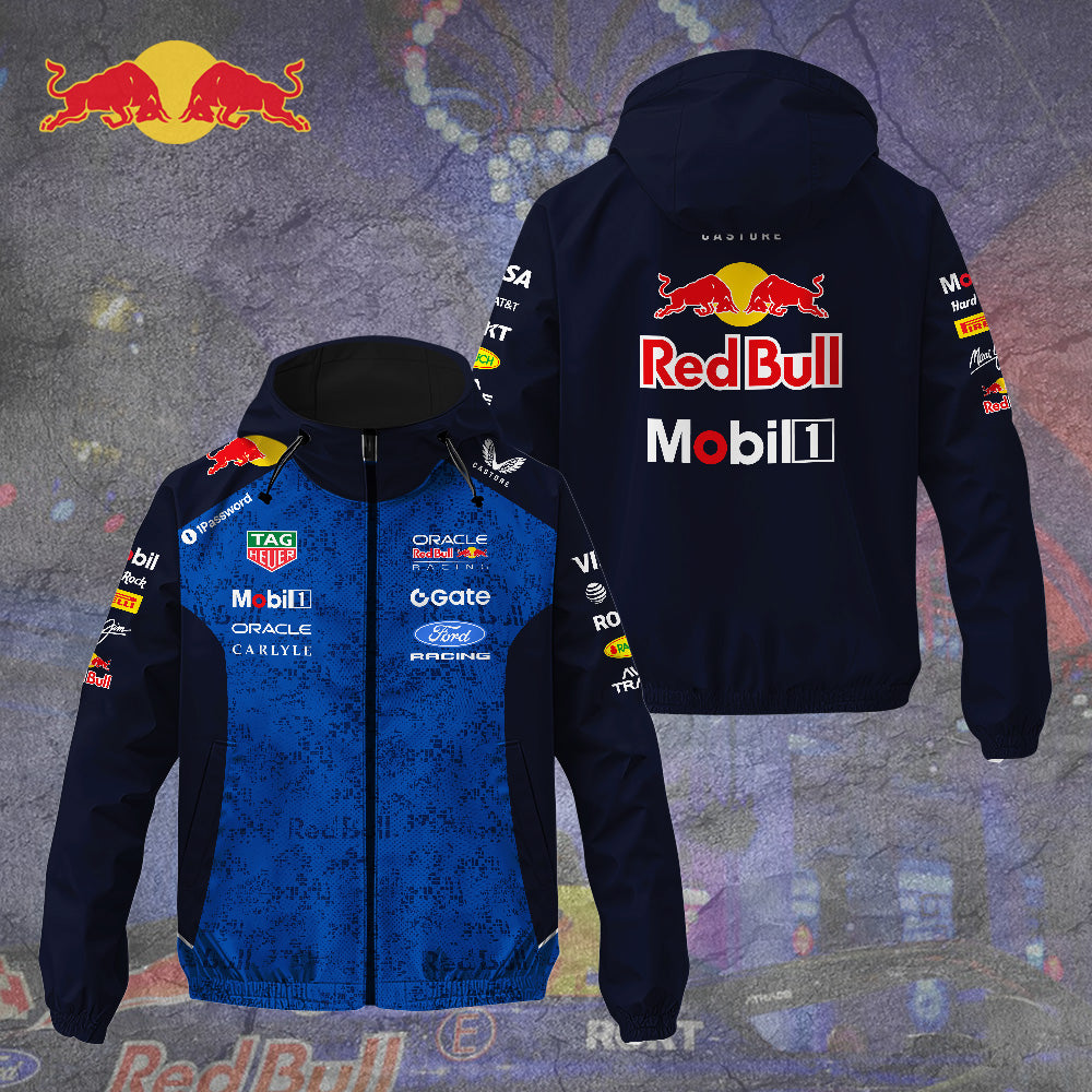 Red Bull Racing 2026 3D Windbreaker Jacket – TANTN20345