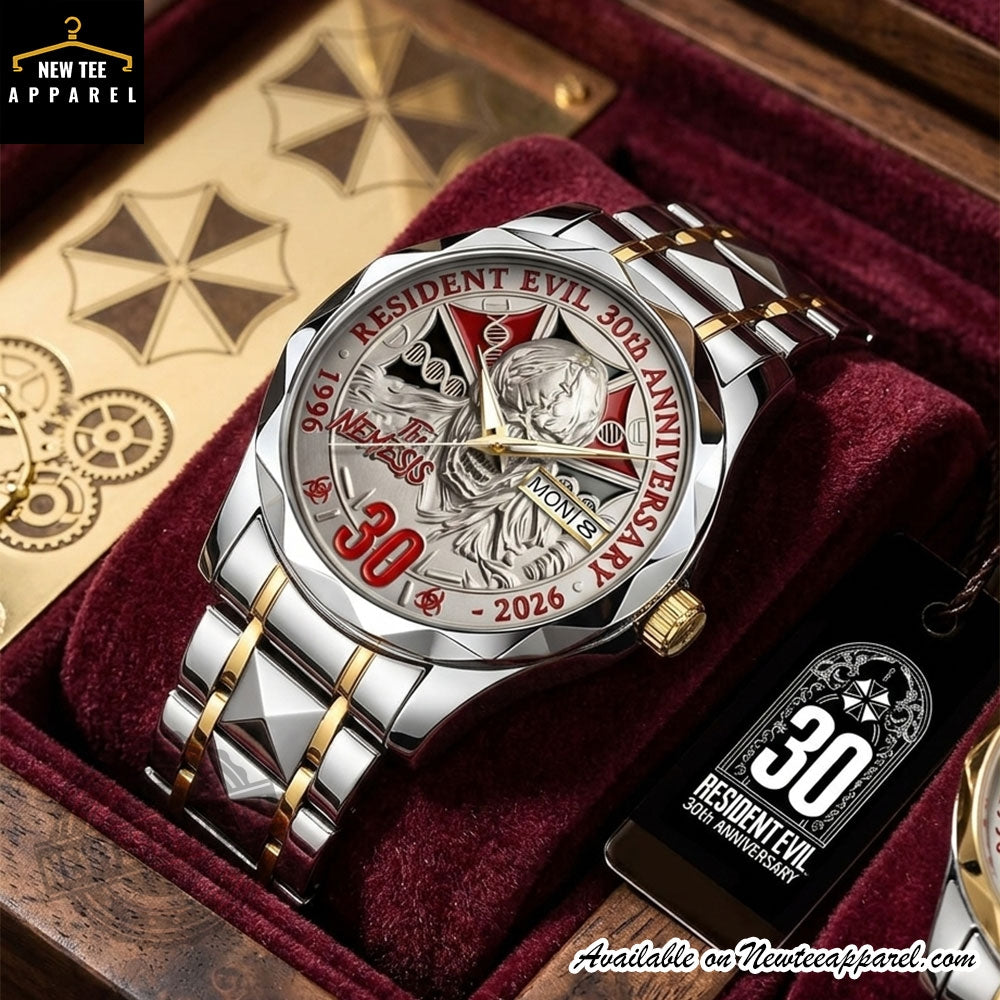 Resident Evil 30Th Anniversary Luxury Watch V2