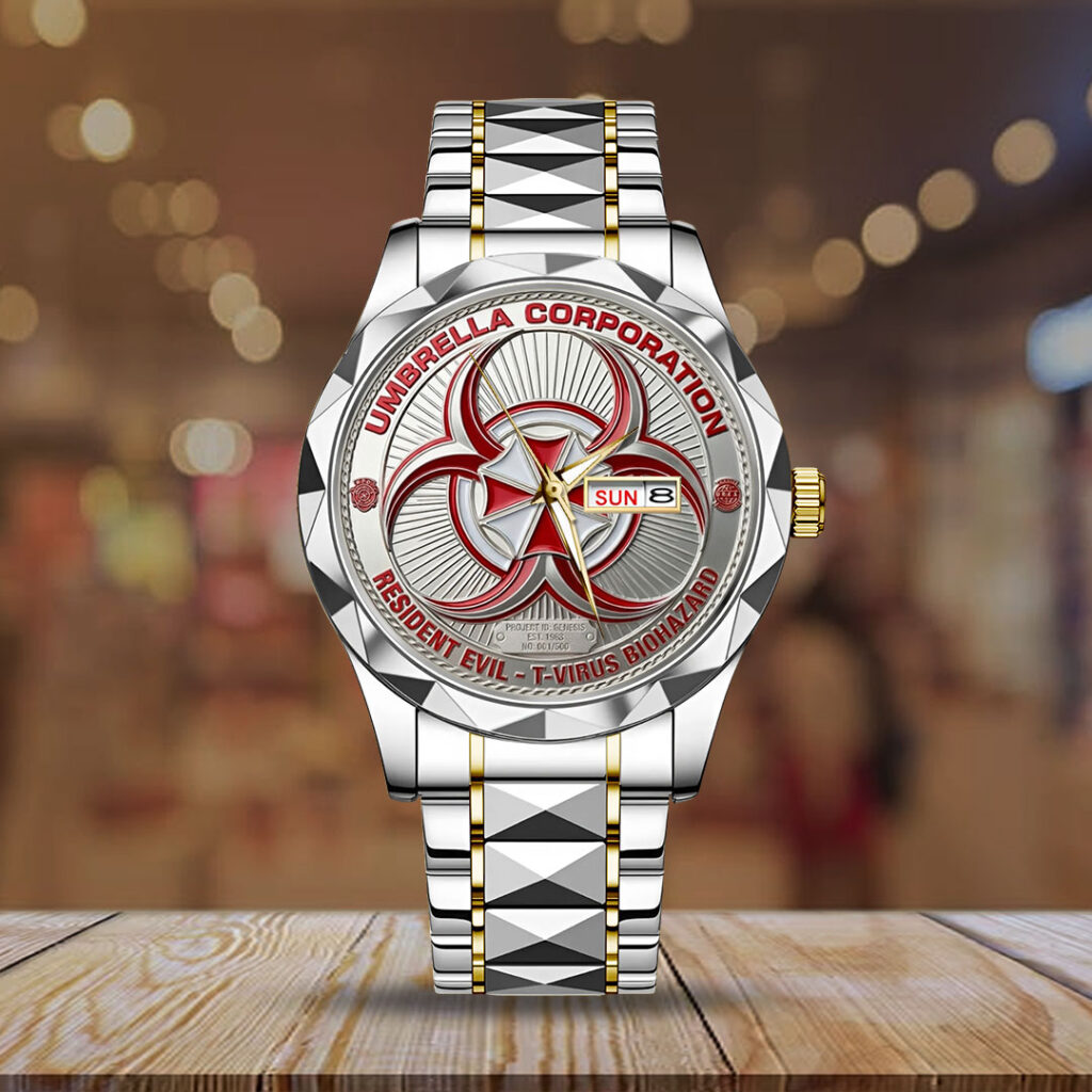 Resident Evil 30th Anniversary Alloy Luxury Quartz Watch - TMTHU4749