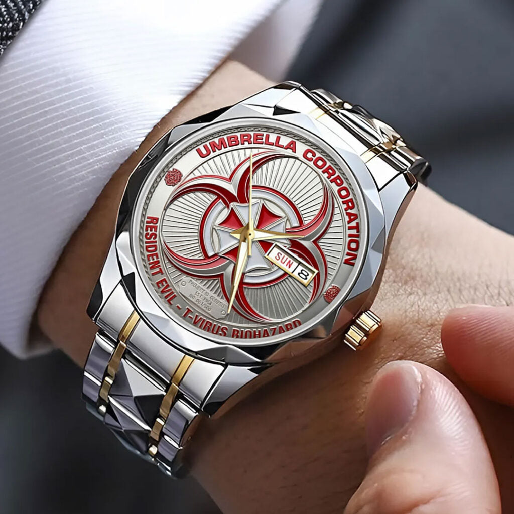 Resident Evil 30th Anniversary Alloy Luxury Quartz Watch - TMTHU4749