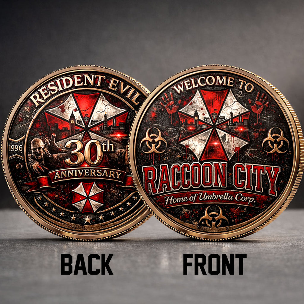 Resident Evil 30th Anniversary Commemorative Coin – TMTHU4830