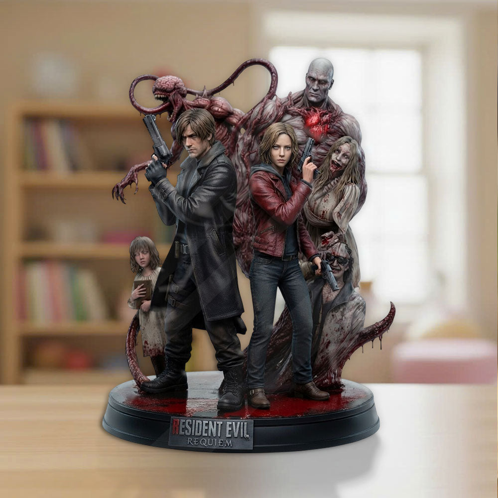 Resident Evil Custom Shape Acrylic Plaque – TMTHU4383