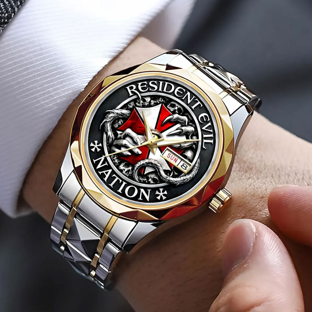 Resident Evil Alloy Luxury Quartz Watch - HOATT16746