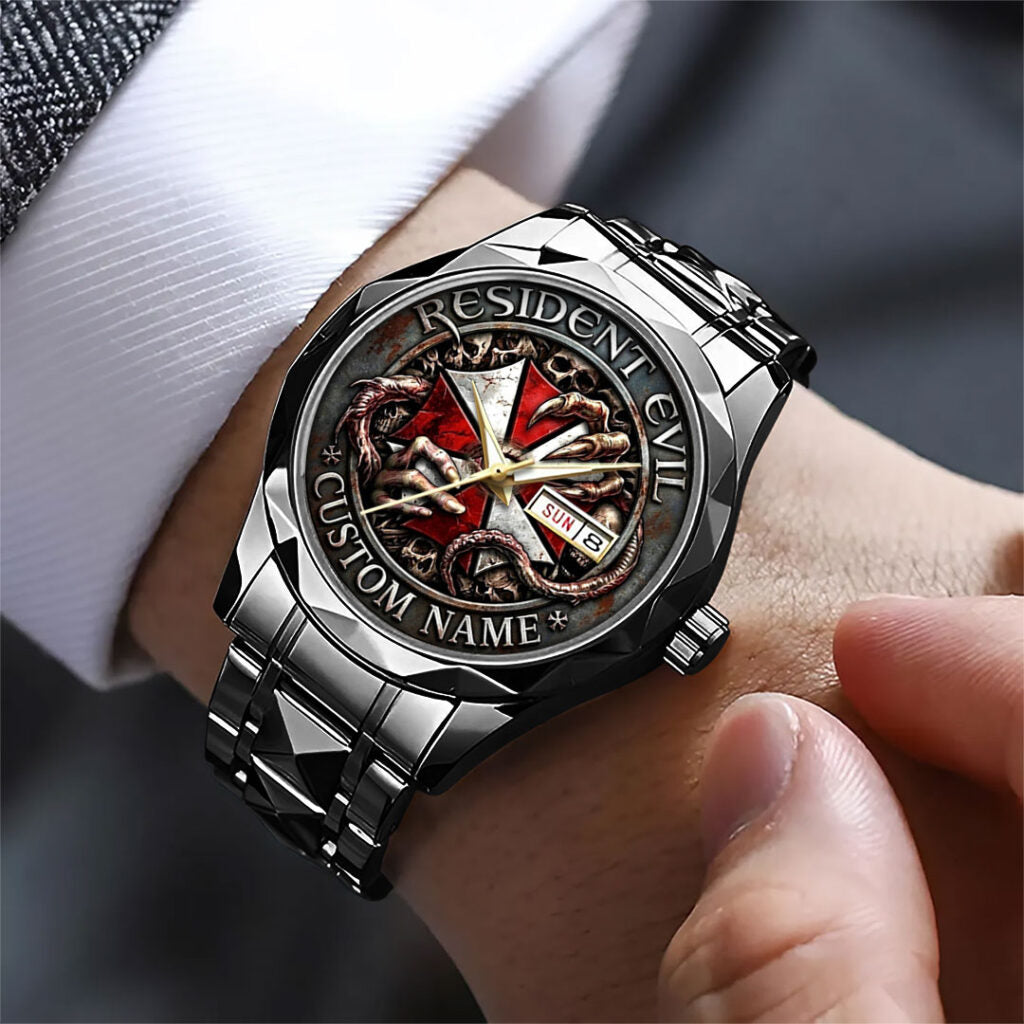 Personalized Resident Evil Alloy Luxury Quartz Watch - TANTN21688
