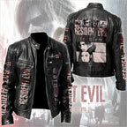 Resident Evil Motorcycle Leather Jacket – TMTHU4408