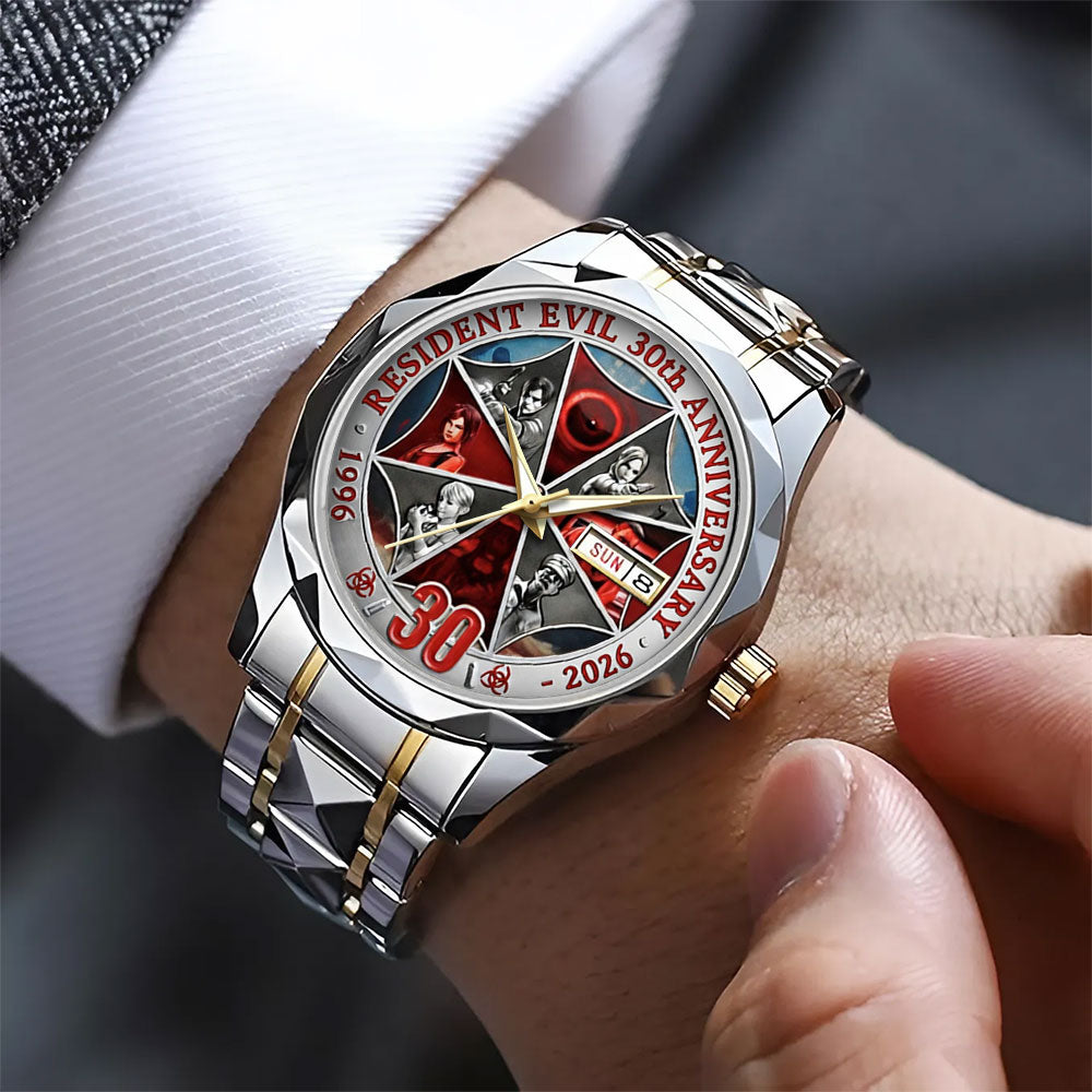 Resident Evil Requiem Alloy Luxury Quartz Watch - TANTN21911