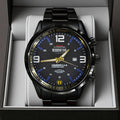 Resident Evil Requiem Black Stainless Steel Watch - TANTN22228