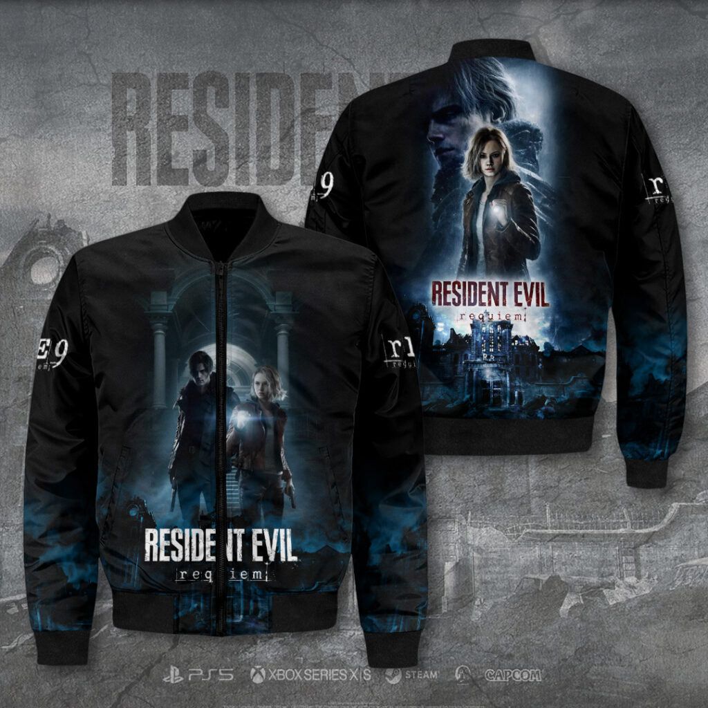 Resident Evil Requiem 3D Bomber Jacket – GNE53301.3