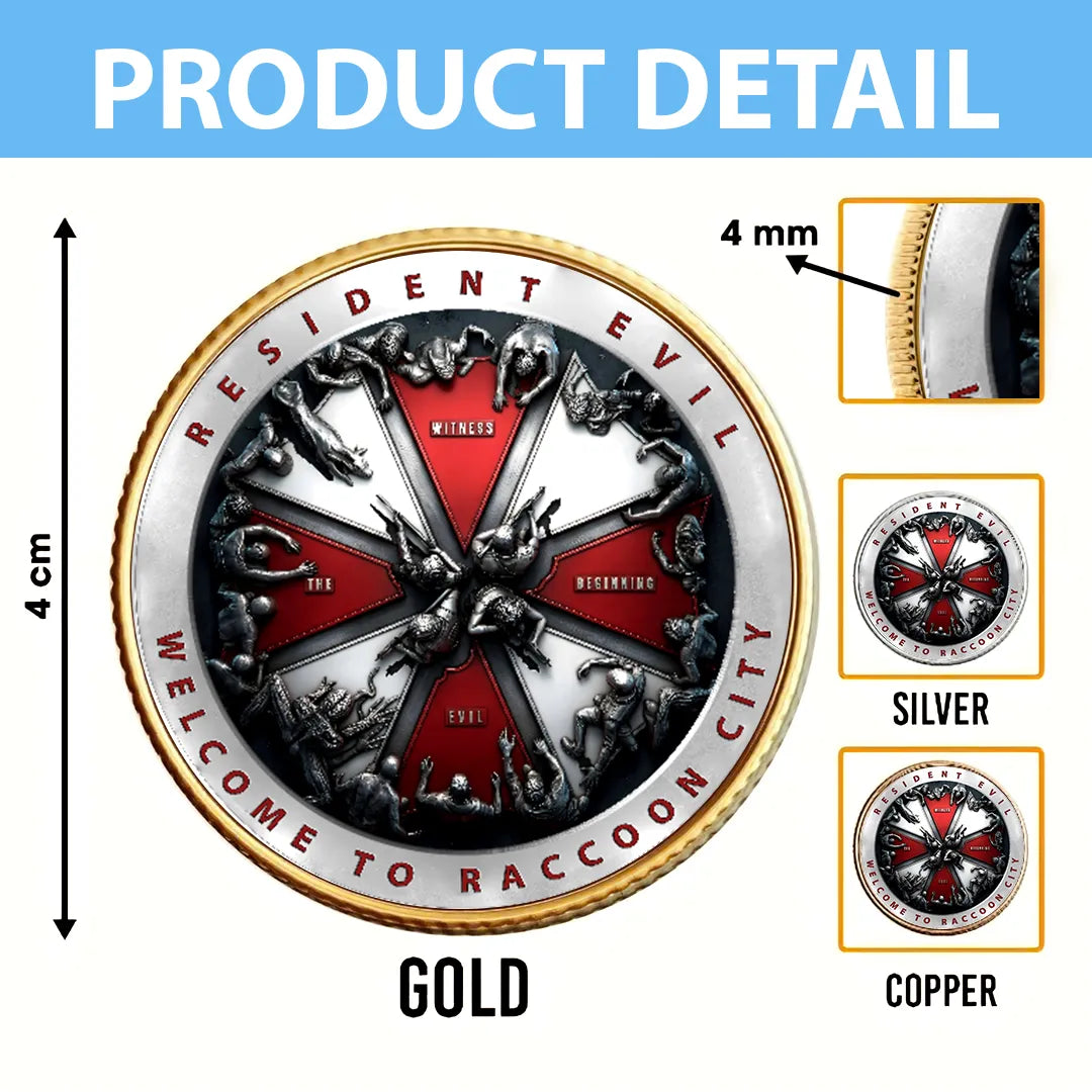 Resident Evil Requiem Commemorative Coin – HOATT16582