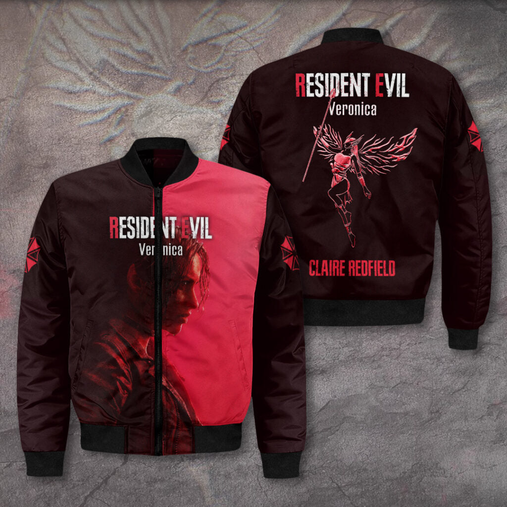 Resident Evil Veronica 3D Bomber Jacket – GNE6887.8